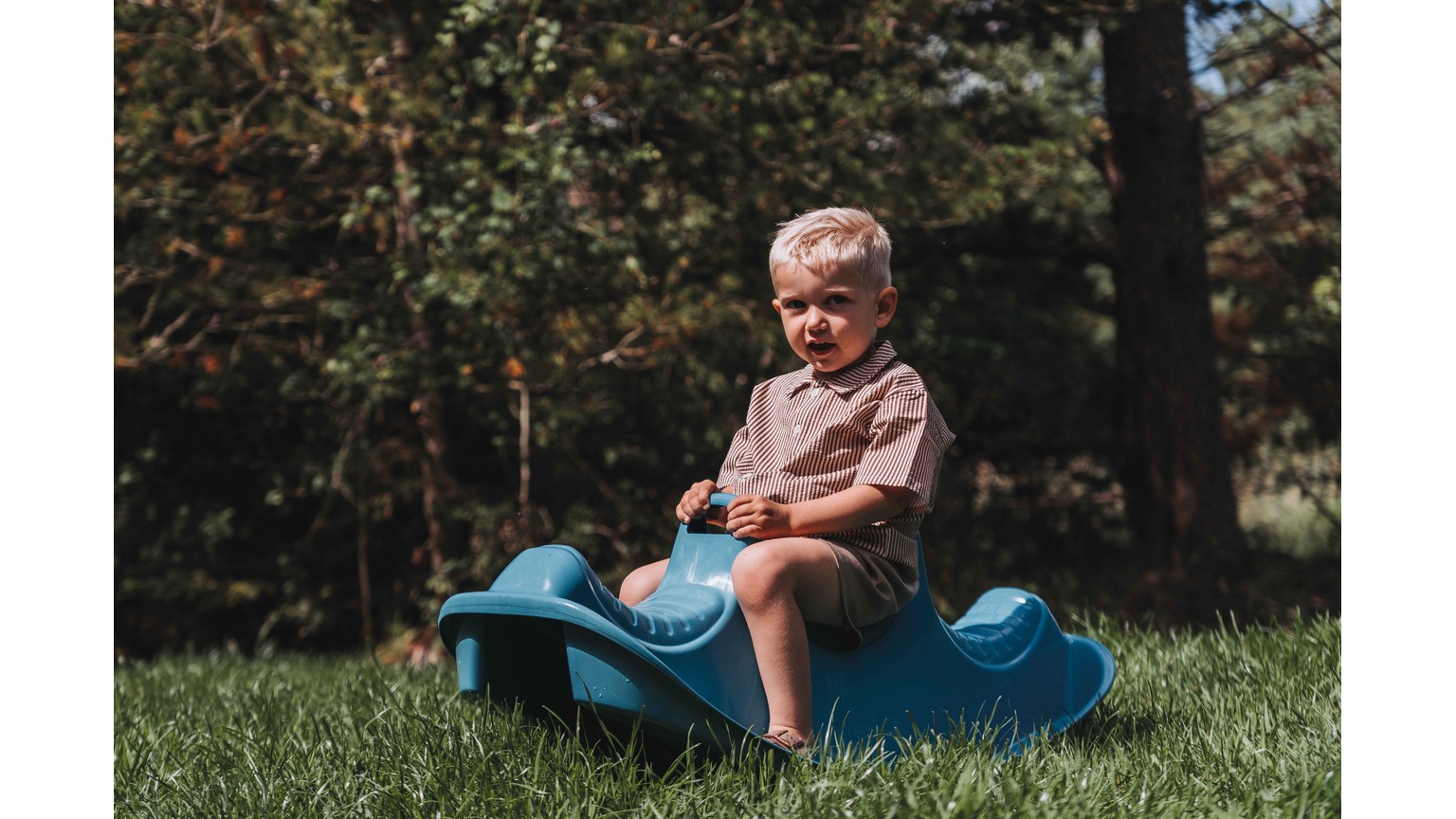 Bmt Blue Whale Rocker, L: 101 Cm